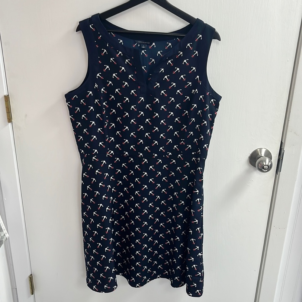 Tommy Hilfiger Anchor Zip Up Dress (3663)